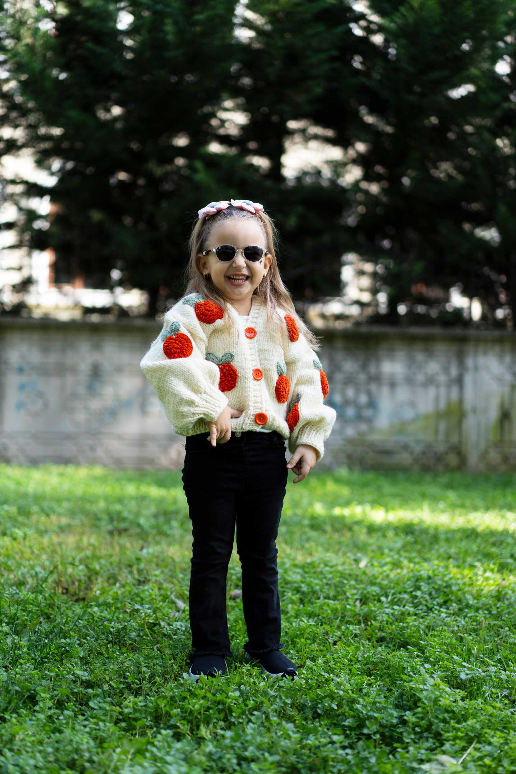 Kids Peach Cardigan