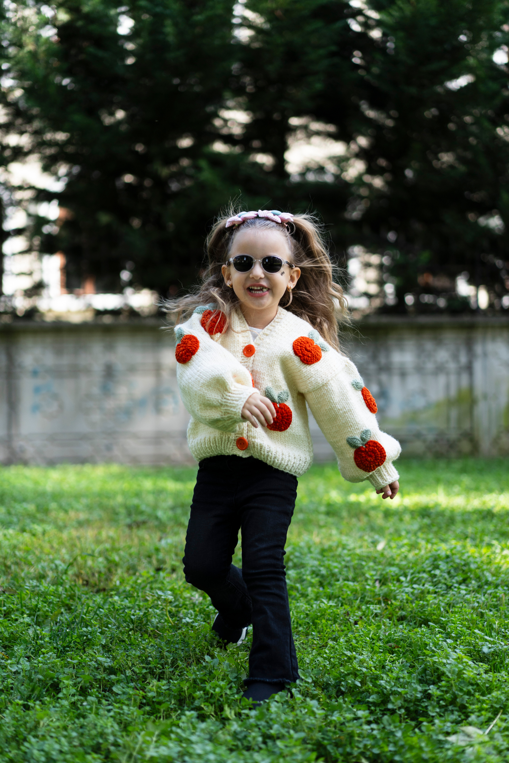 Kids Peach Cardigan