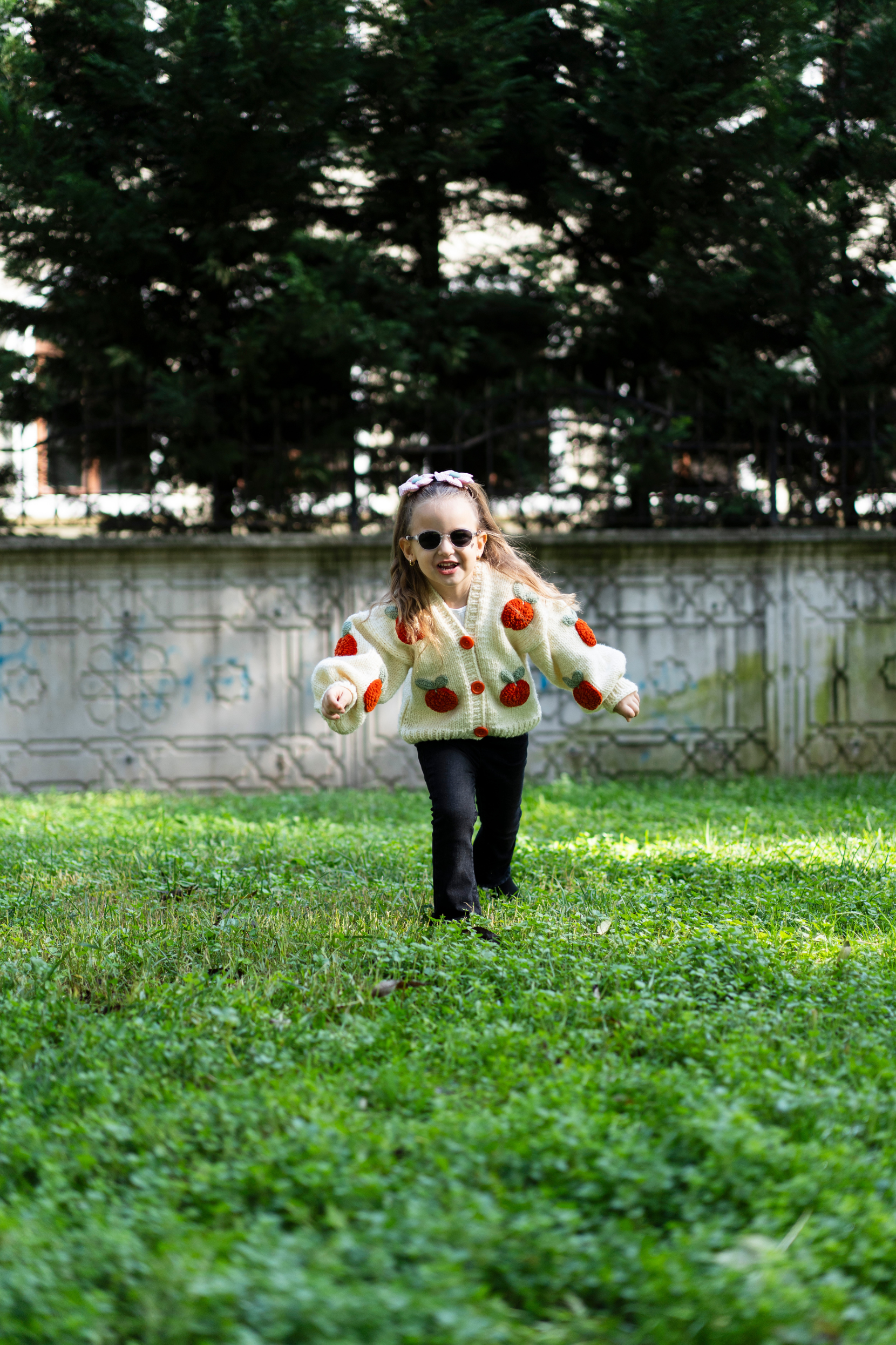 Kids Peach Cardigan