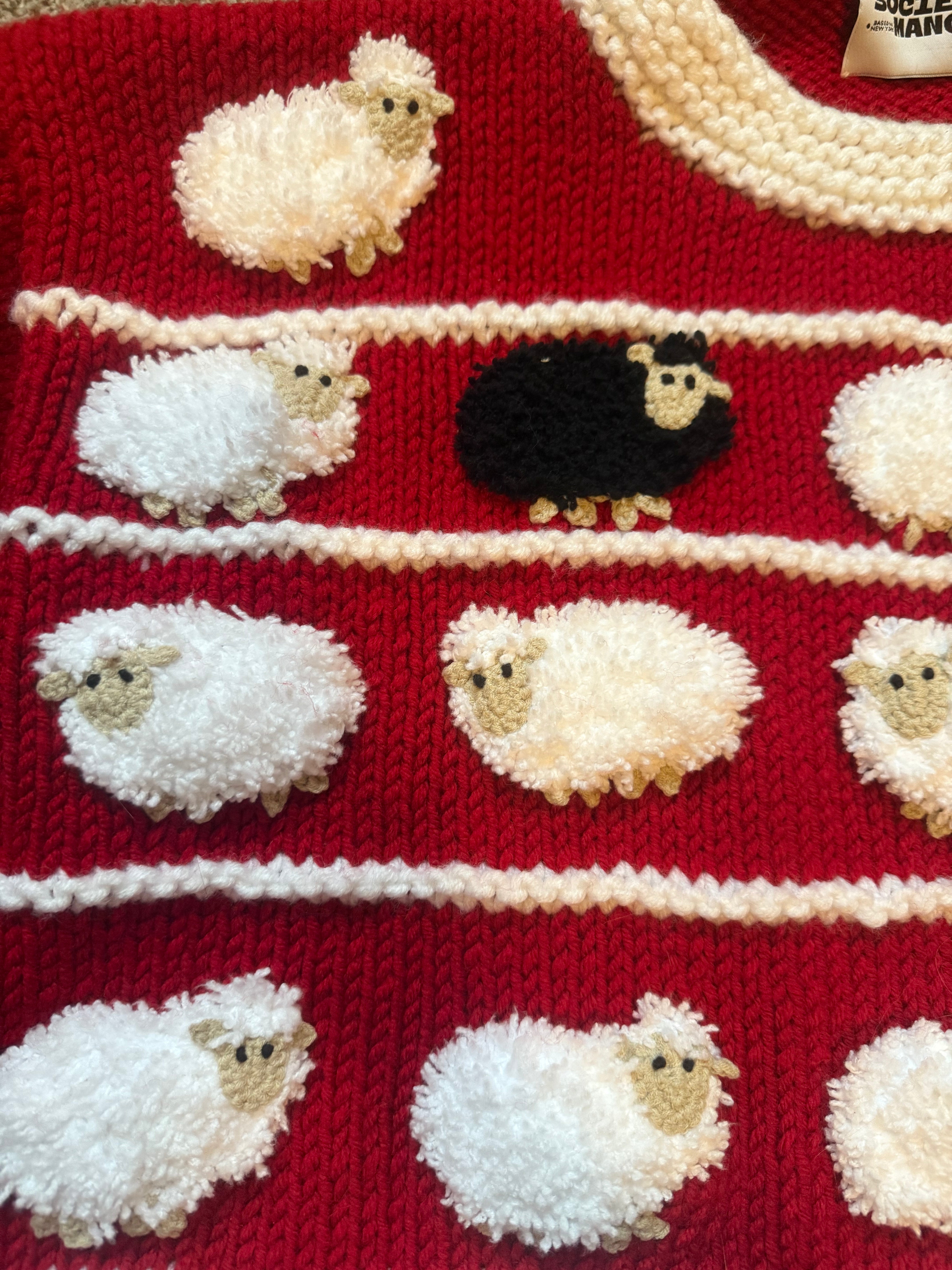 HANDMADE SHEEP SWEATER