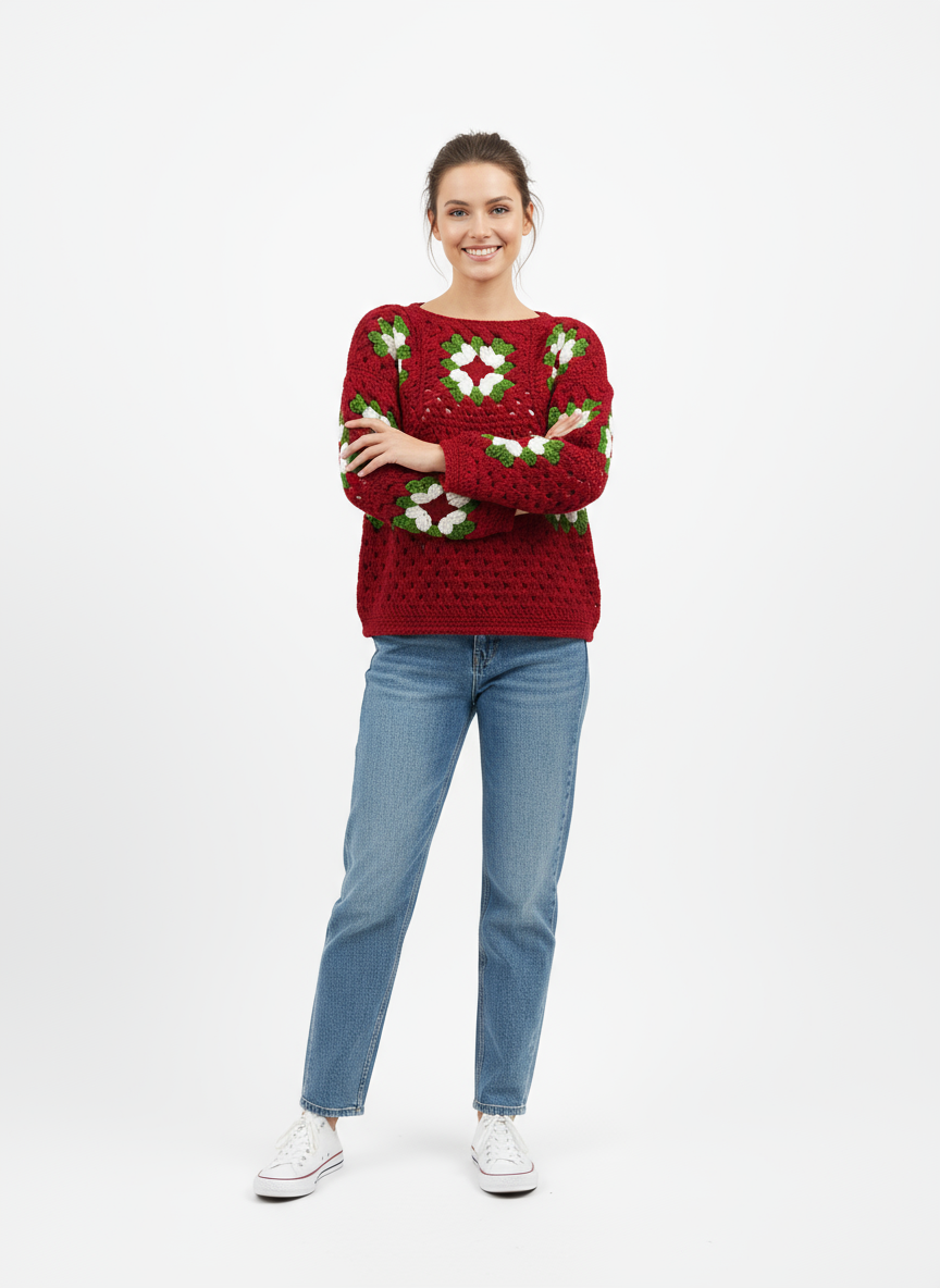 Handmade Holiday Sweater- Limited Edition