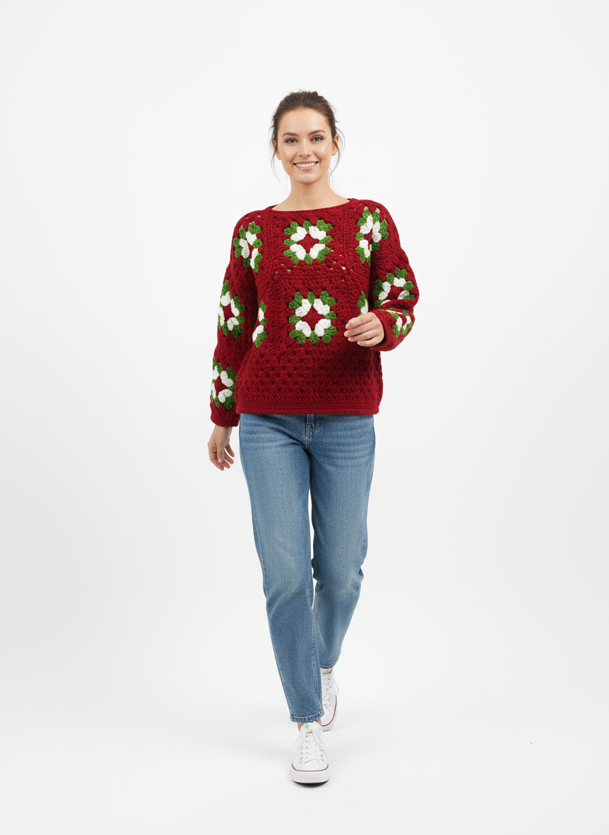 Handmade Holiday Sweater- Limited Edition