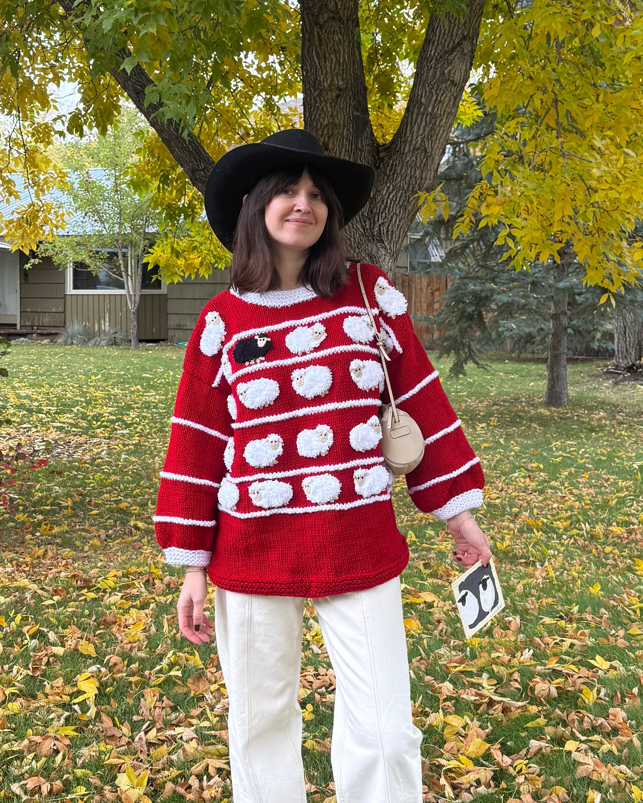 HANDMADE SHEEP SWEATER