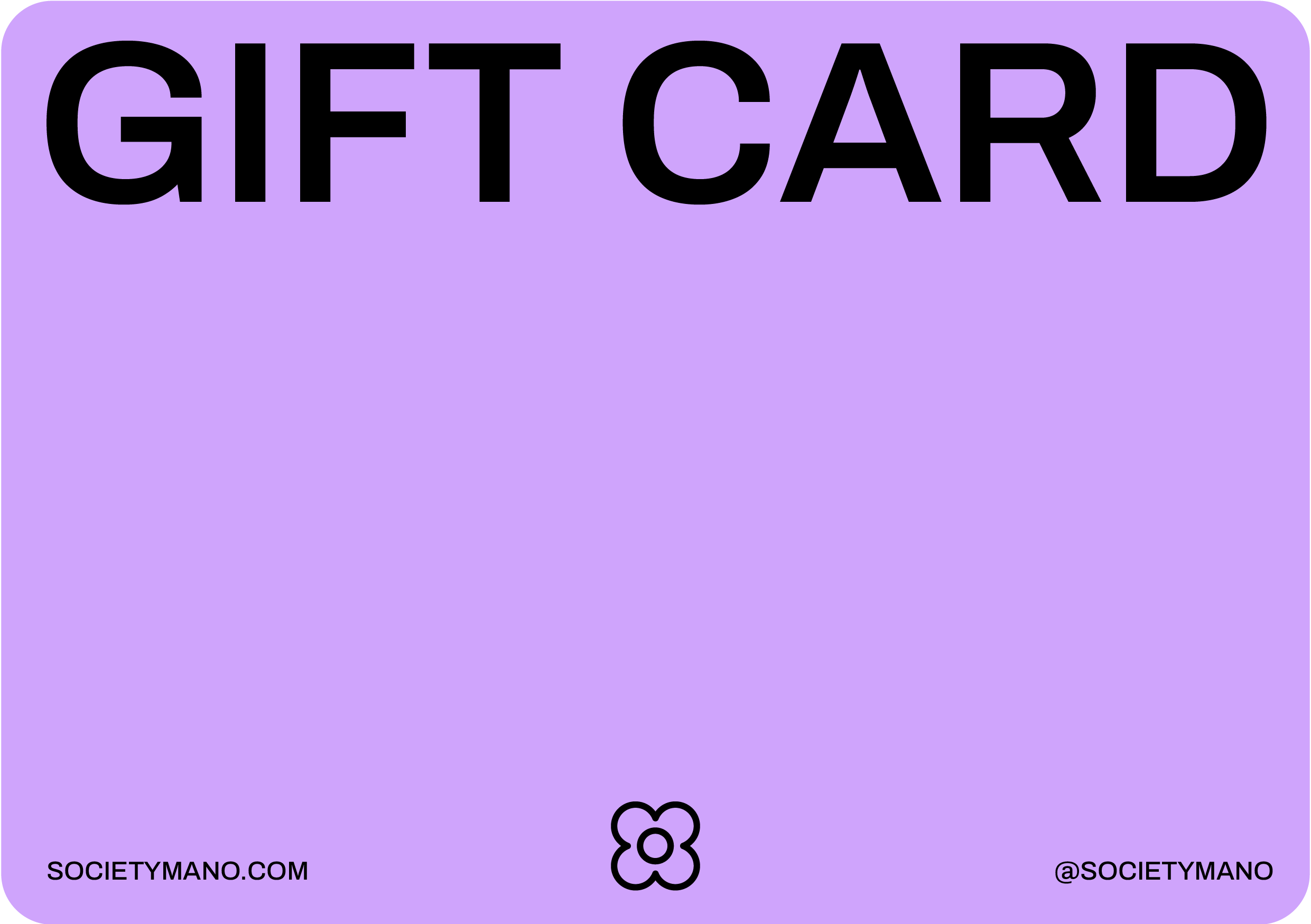 Society Mano Gift Card